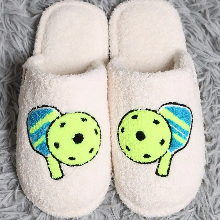 Pickleball Luxury Slippers