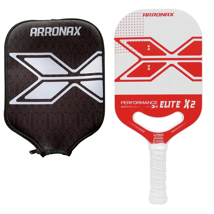 Arronax Pickleball Paddle Rackets USAPA 13mm Edgeless Full Carbon Fiber Face PP Honeycomb Core Thermoforming Paddle