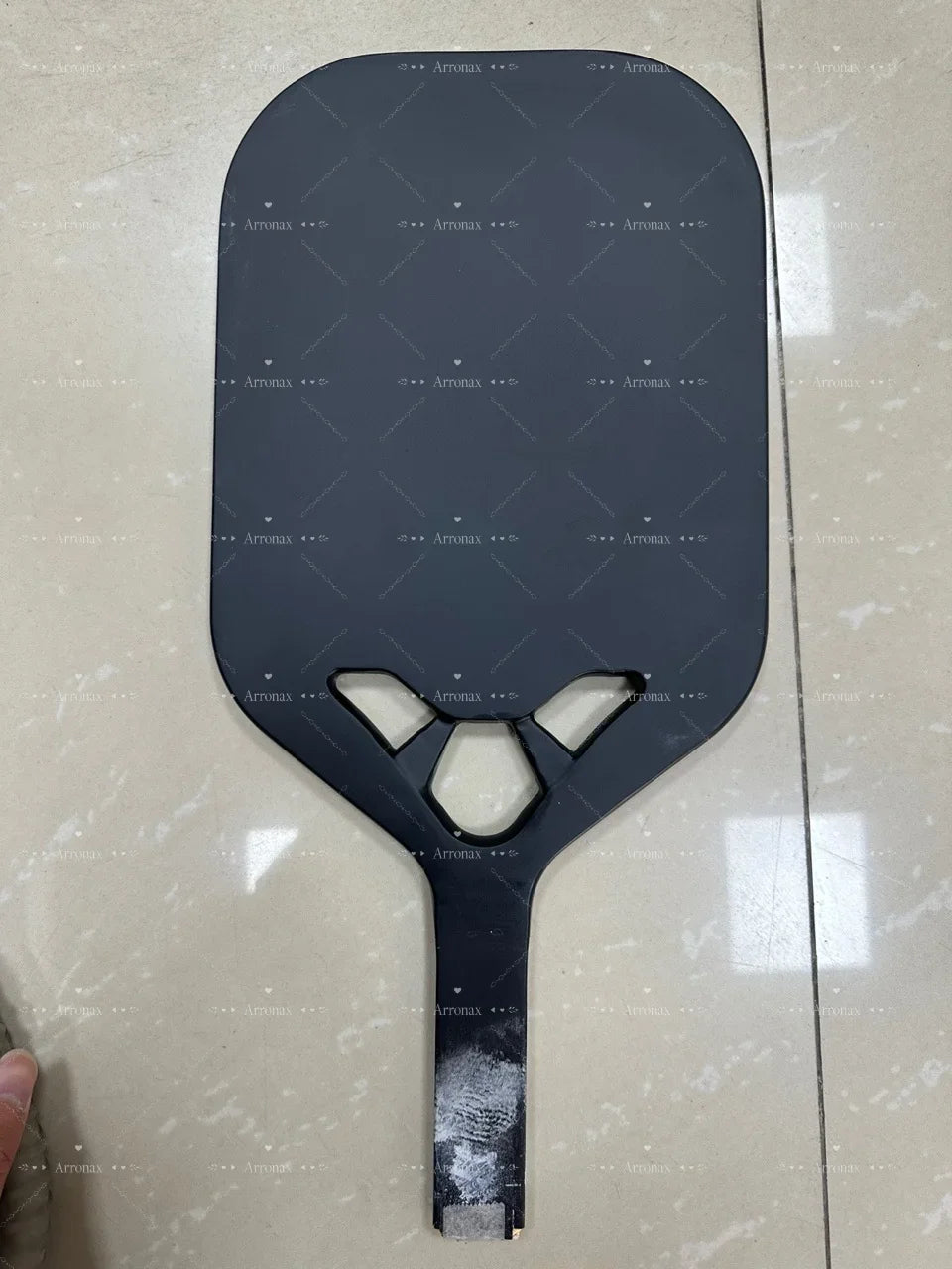 Arronax Pickleball Paddle Rackets USAPA 13mm Edgeless Full Carbon Fiber Face PP Honeycomb Core Thermoforming Paddle