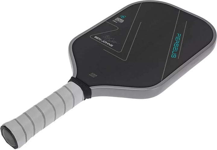 Ben Johns Perseus Pickleball Paddle with Charged Surface Technology for Increased Power & Feel - Fully Encased Carbon Fiber