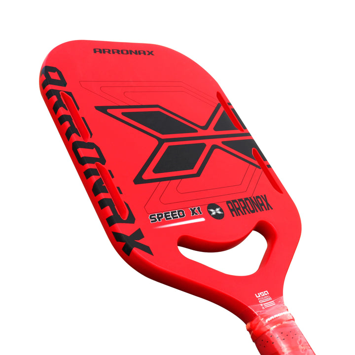 ARRONAX Speed Series Thermoformed Raw Carbon Fiber Pickleball Paddle