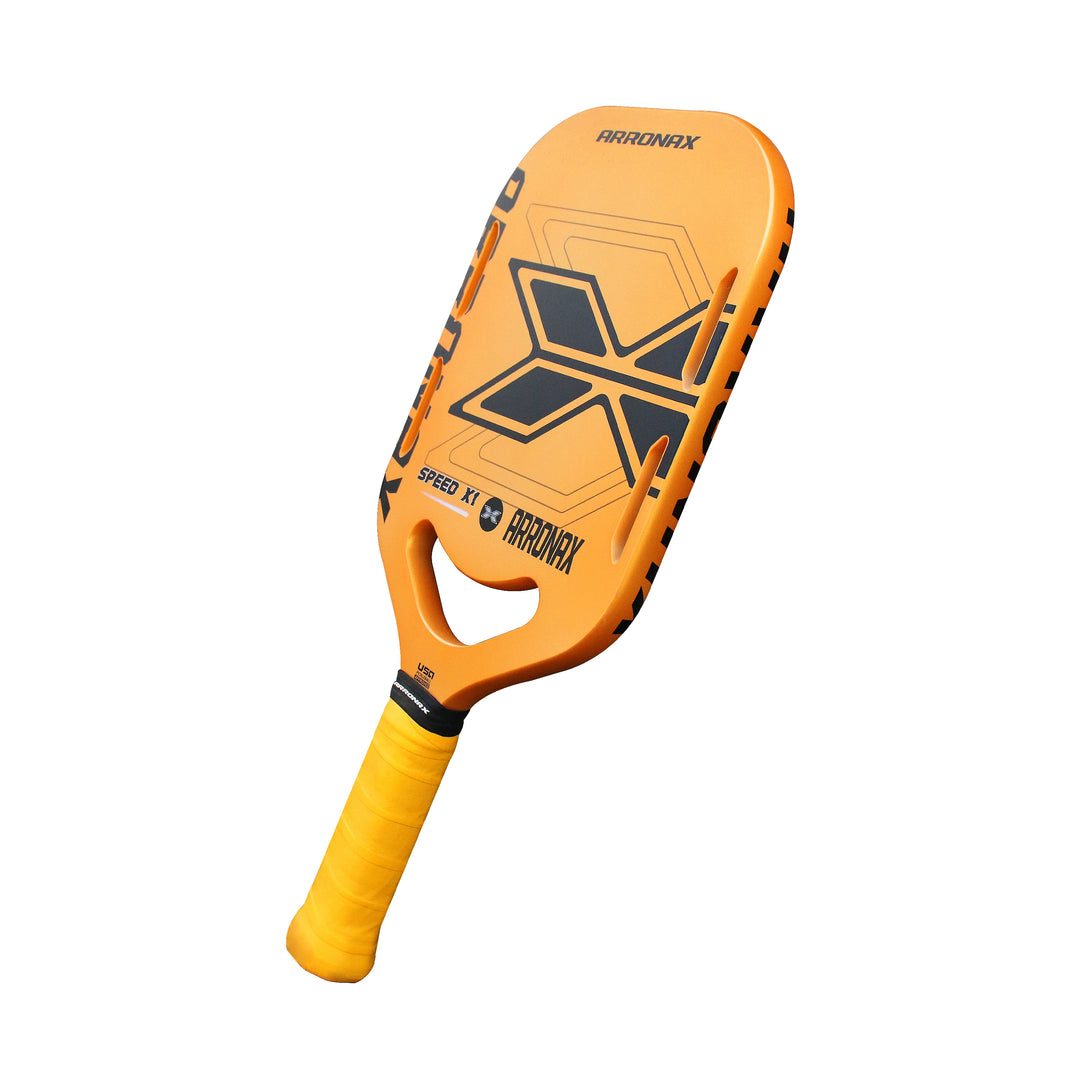 ARRONAX Speed Series Thermoformed Raw Carbon Fiber Pickleball Paddle