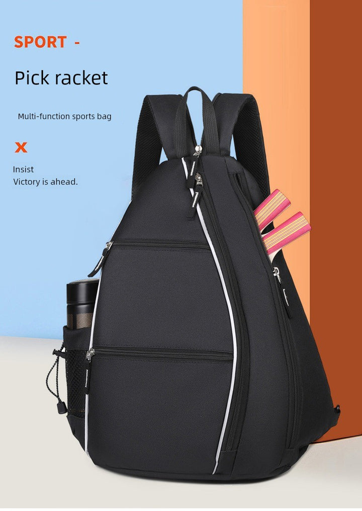 Single Shoulder Dual-Use Pickleball Paddle Backpack Men and Women Multifunctional Leisure Bag