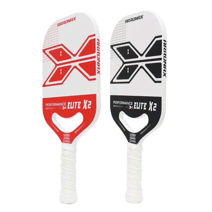 Arronax Pickleball Paddle Rackets USAPA 13mm Edgeless Full Carbon Fiber Face PP Honeycomb Core Thermoforming Paddle