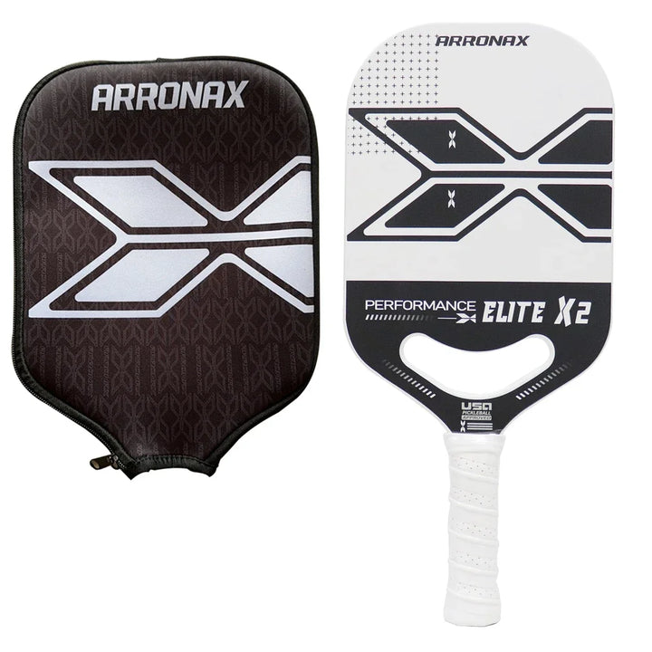 Arronax Pickleball Paddle Rackets USAPA 13mm Edgeless Full Carbon Fiber Face PP Honeycomb Core Thermoforming Paddle