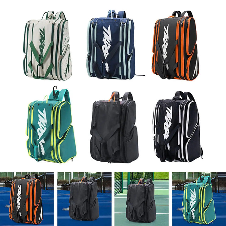 Tier 1 Pickleball Paddle Backpack Organizer Large Capacity Holder Tote