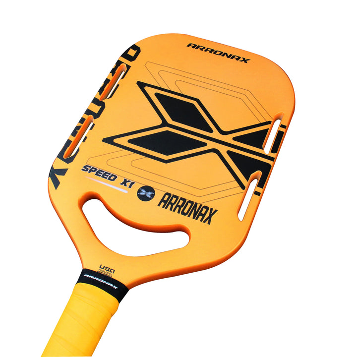 ARRONAX Speed Series Thermoformed Raw Carbon Fiber Pickleball Paddle