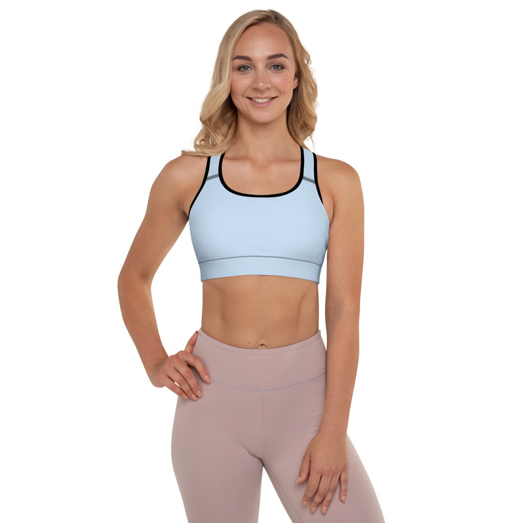 Sonic Blue Padded Sports Bra