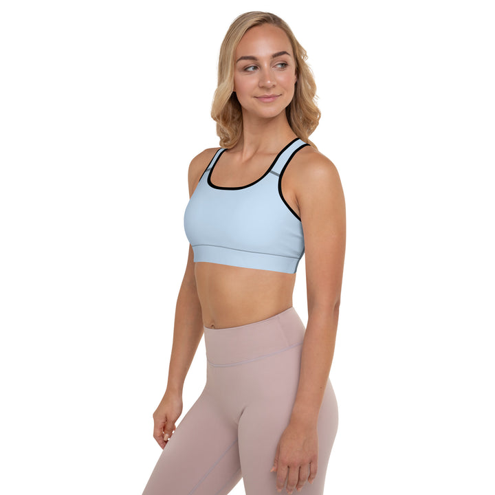 Sonic Blue Padded Sports Bra