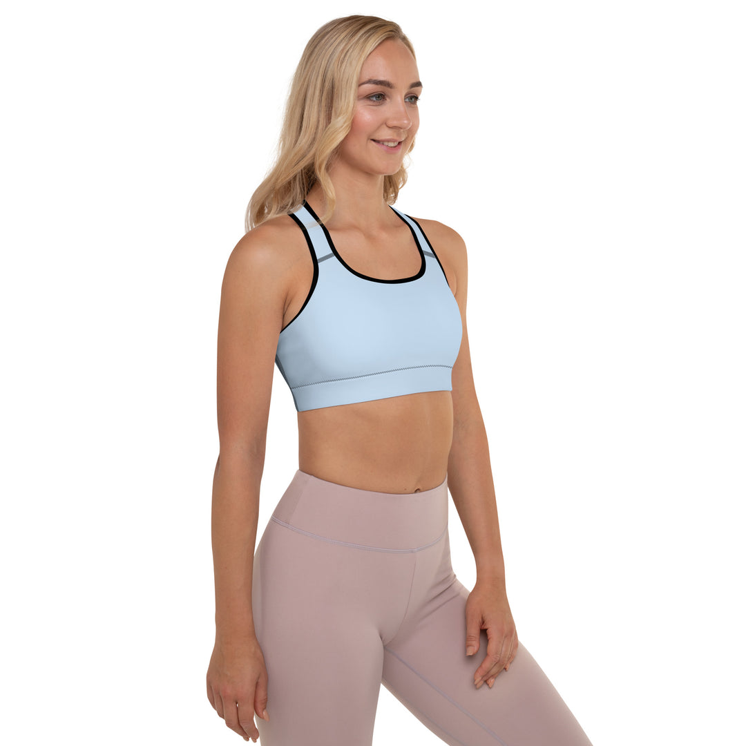 Sonic Blue Padded Sports Bra