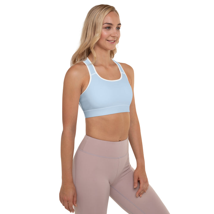 Sonic Blue Padded Sports Bra