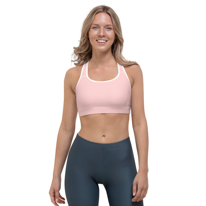 LEVITATE Light Pink Sports Bra