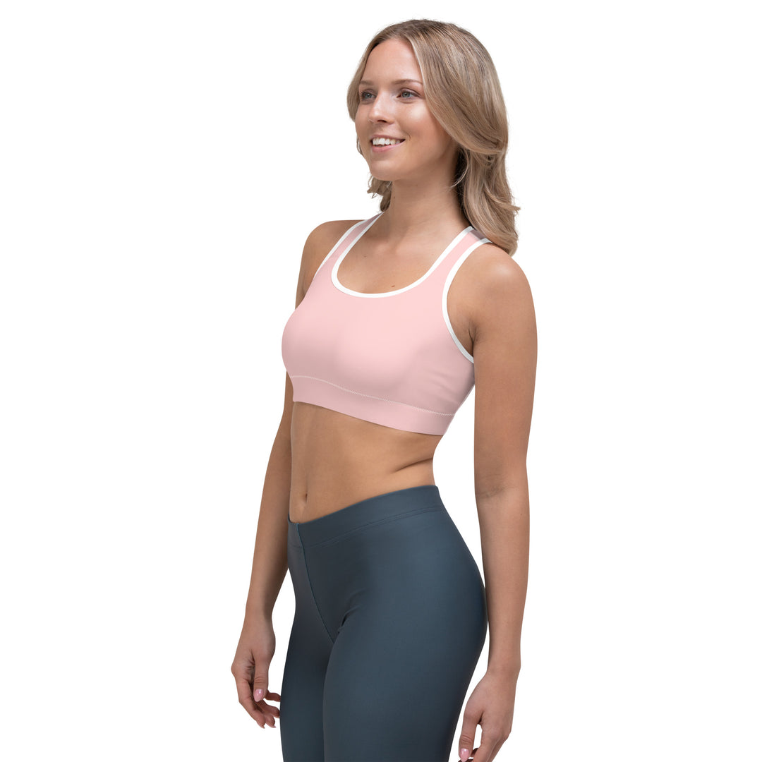 LEVITATE Light Pink Sports Bra