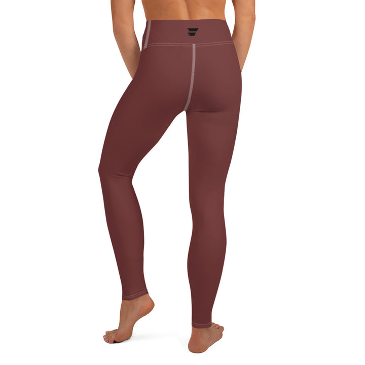 Levitate Maroon Leggings