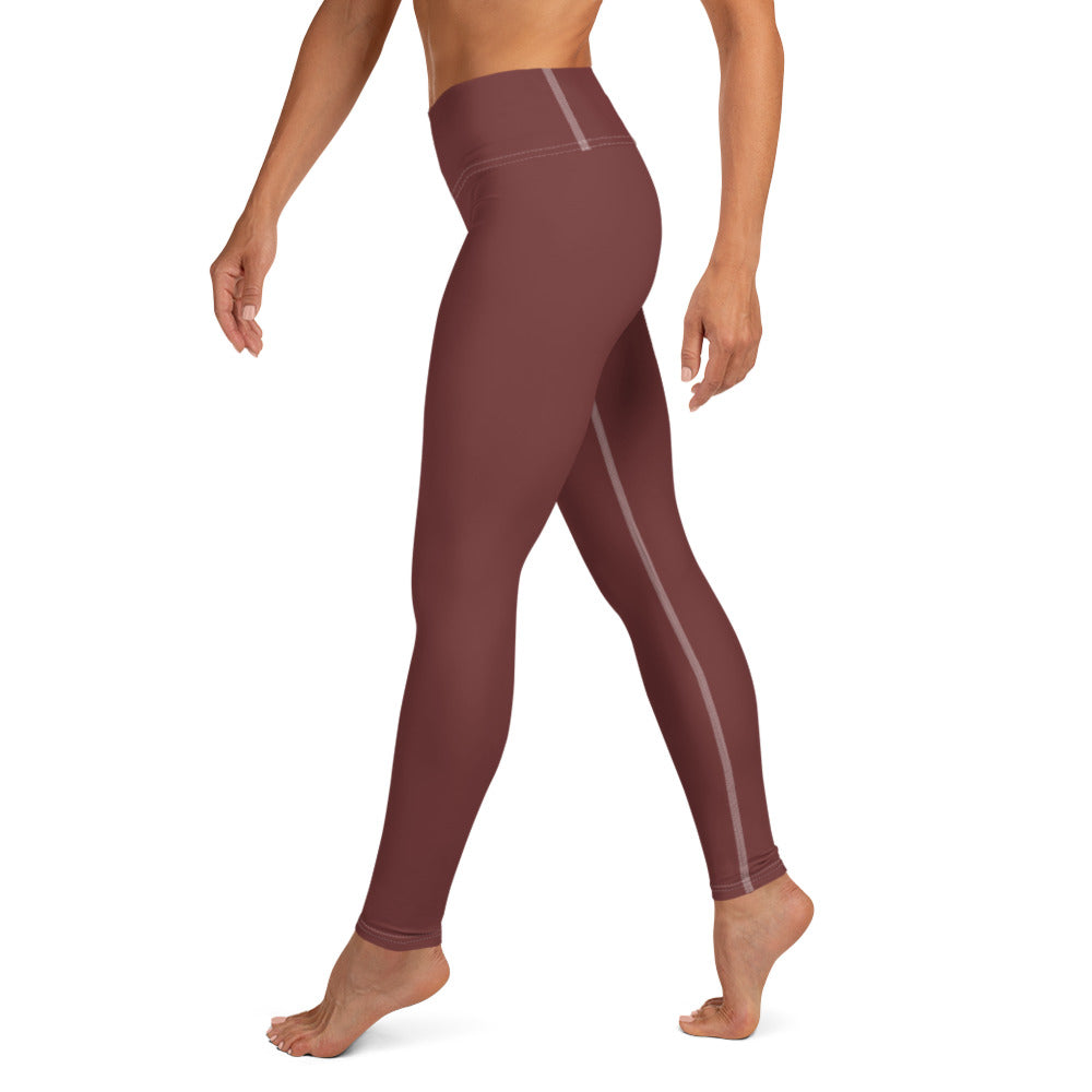 Levitate Maroon Leggings