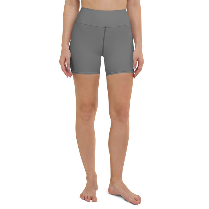 Grey Levitate Yoga Shorts