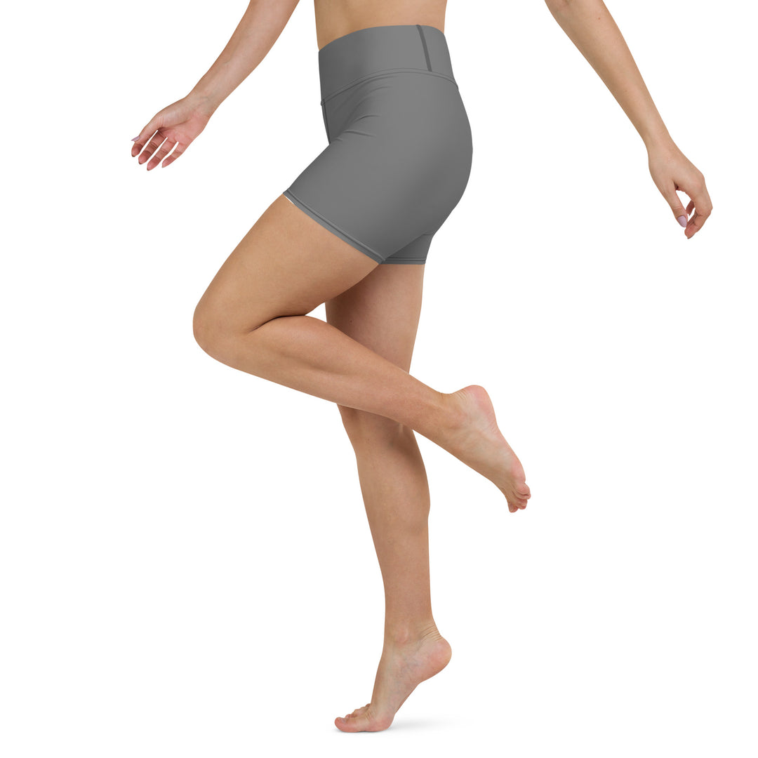 Grey Levitate Yoga Shorts