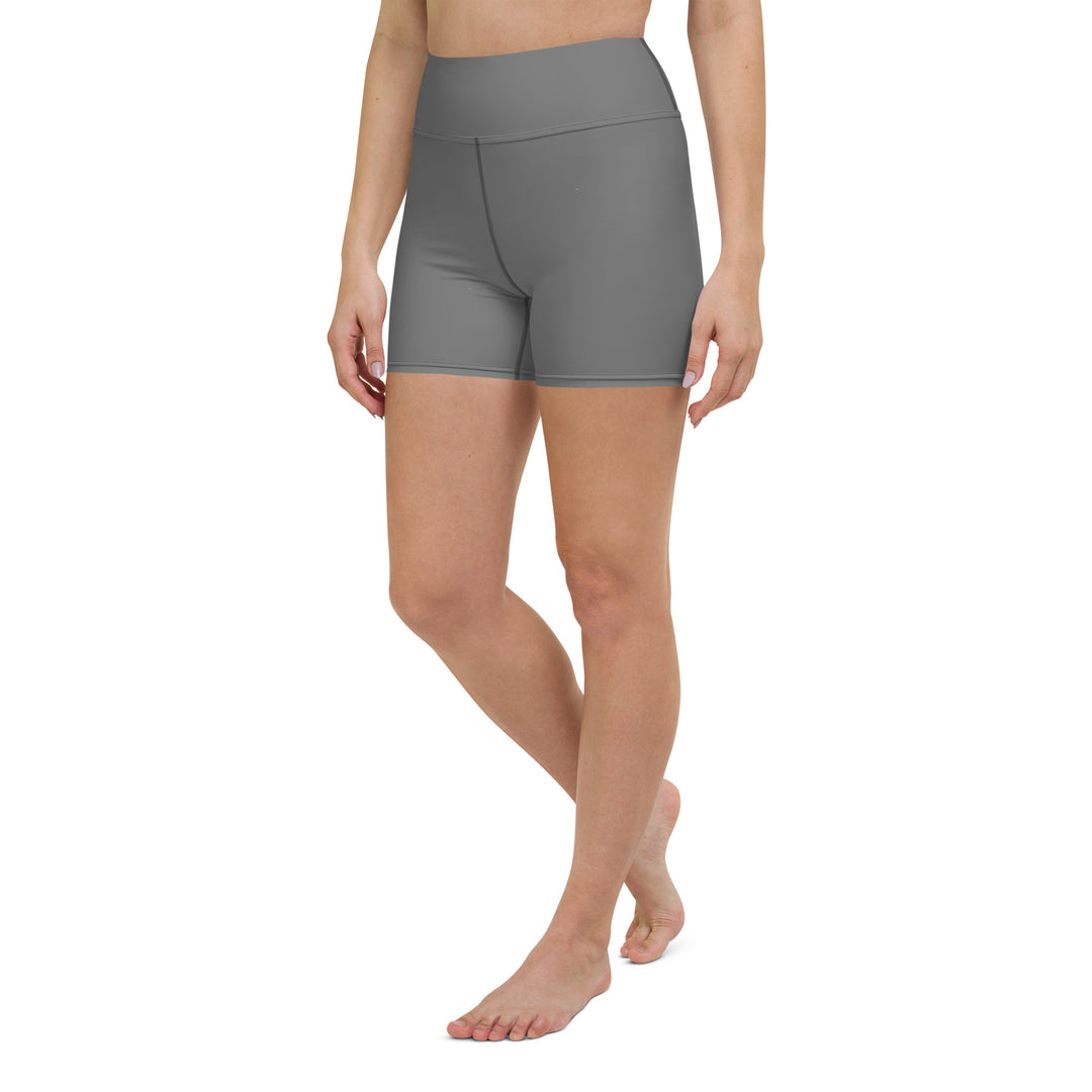 Grey Levitate Yoga Shorts