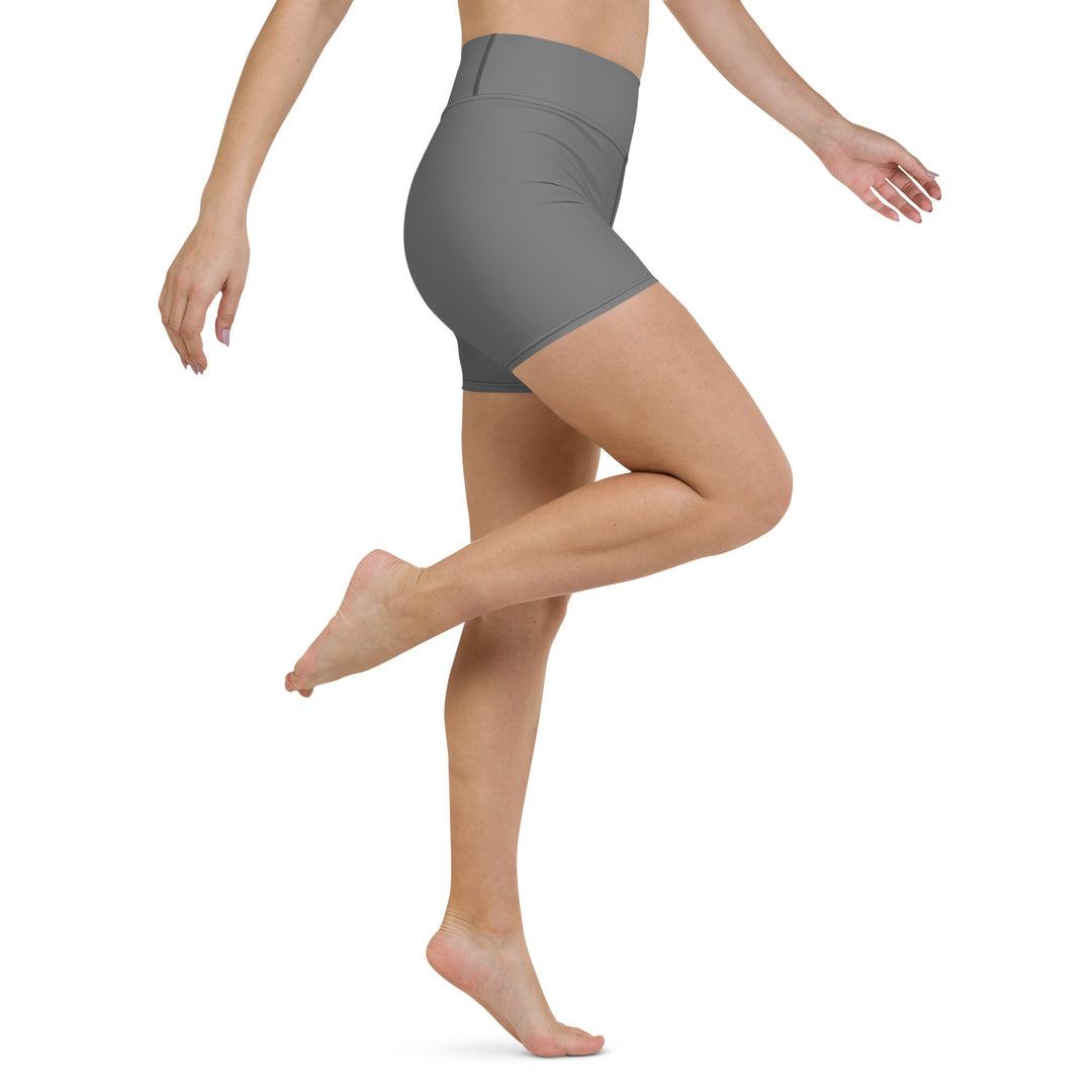 Grey Levitate Yoga Shorts