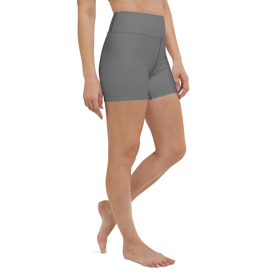 Grey Levitate Yoga Shorts