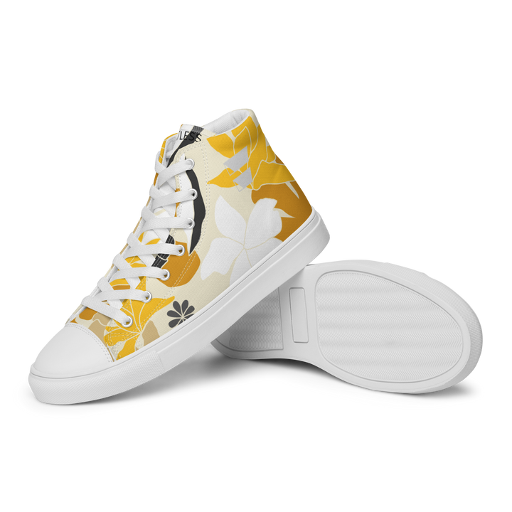 Men’s high top Hawaiian Yellow Levitate Series