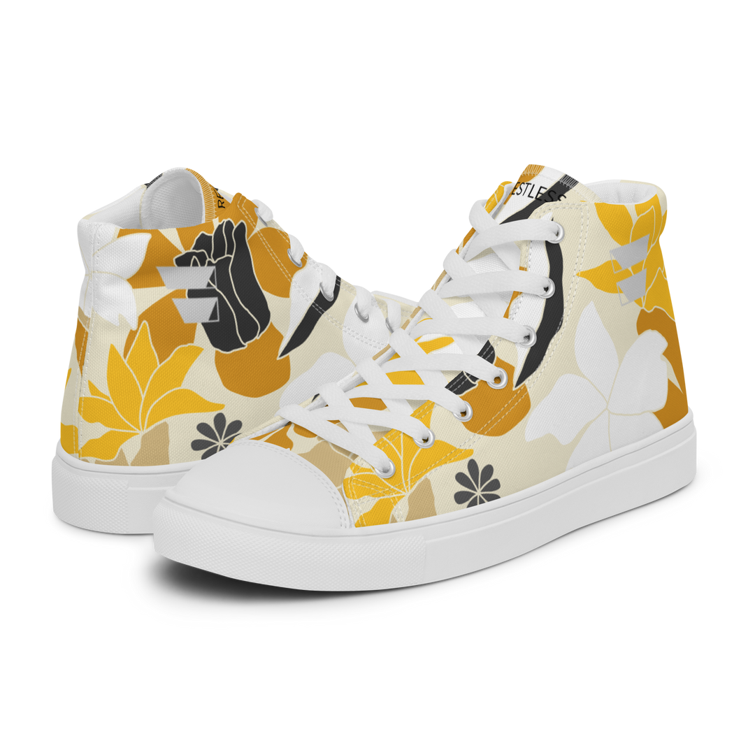 Men’s high top Hawaiian Yellow Levitate Series