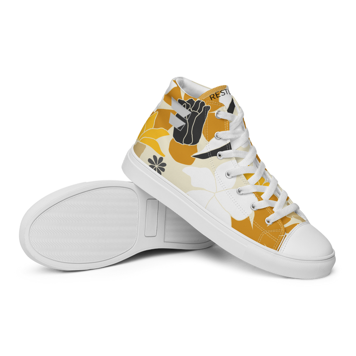 Men’s high top Hawaiian Yellow Levitate Series