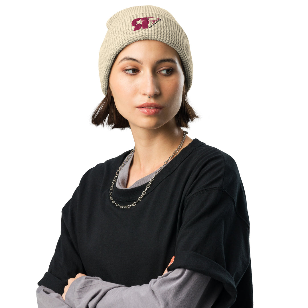 Womans Waffle beanie