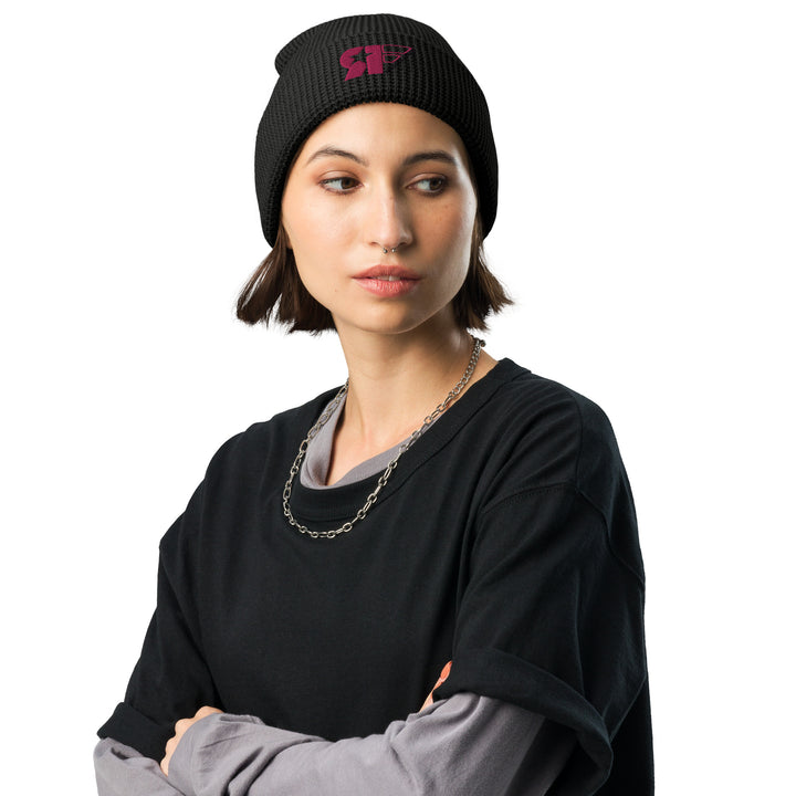 Womans Waffle beanie