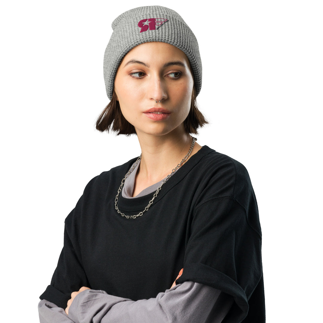 Womans Waffle beanie